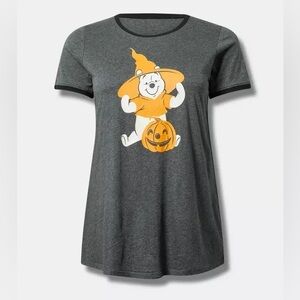 Disney WInnie The Pooh Halloween Ringer Top